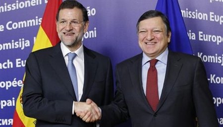 Rajoy se despide de Durao Barroso