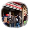 Baja el número de parados sin crearse empleo
