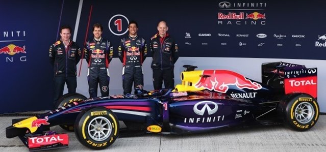 Los Red Bull muestran su nuevo bólido