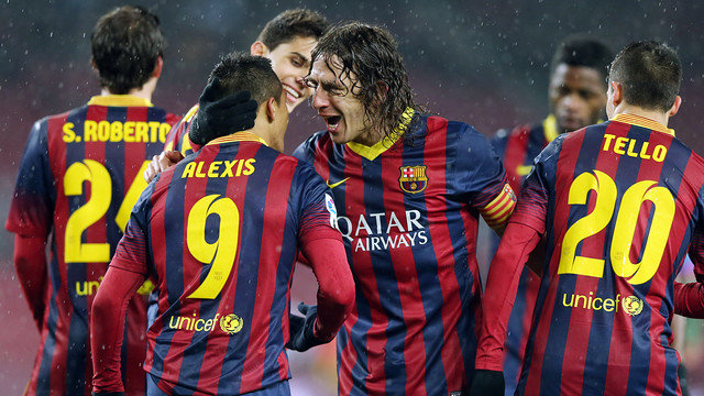 Goleada blaugrana para confirmar el pase a semifinales