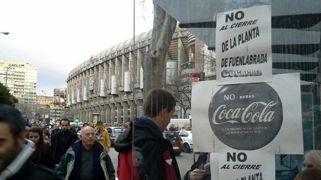 Piden no consumir Cocacola