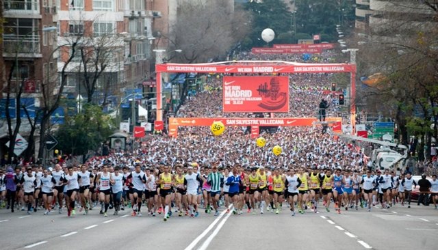 Hoy 40.000 personas correrán la San Silvestre Vallecana
