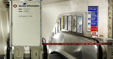 Londres se colapsa por la huelga de Metro