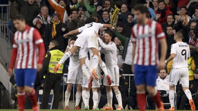 El Real Madrid golea al Atlético de Madrid