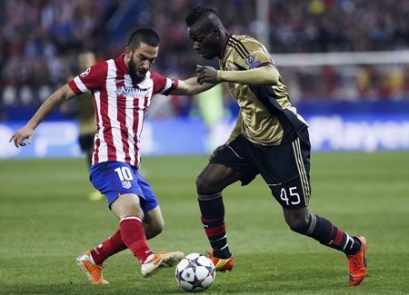 El Atlético golea al Milán