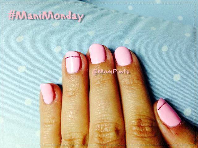 Manicura low cost en tonos rosas