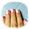Manicura low cost en tonos rosas