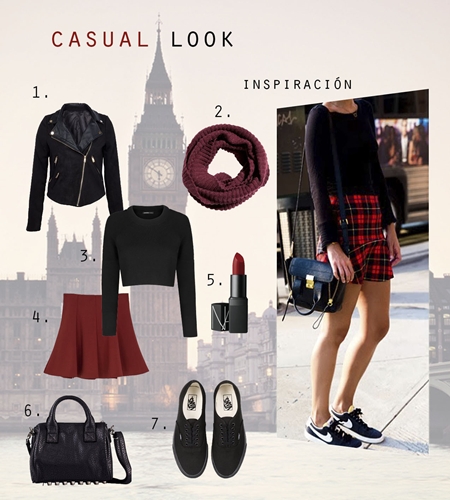 Mix & match: Falda trompeta