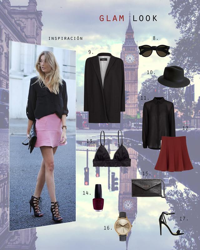 Mix & match: Falda trompeta