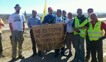 Pueblos y Ayuntamientos se vuelcan con las Marchas de la Dignidad