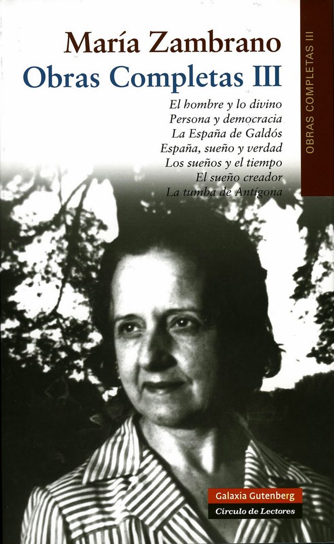 Publican textos inéditos de María Zambrano