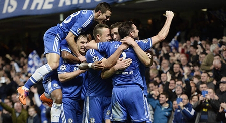 El Chelsea estará entre los mejores ocho equipos de Europa