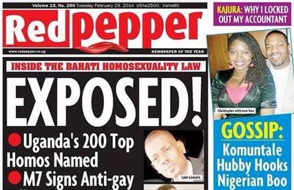 Son publicados 200 nombres de homosexuales