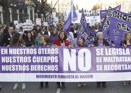 'En mi útero no se legisla'