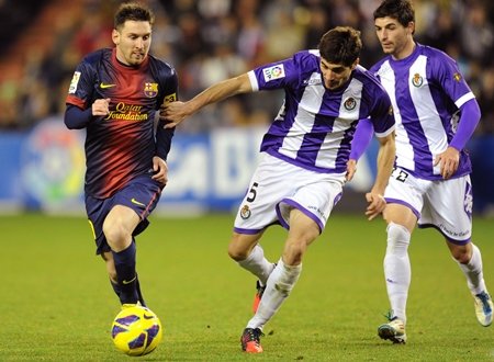 Victoria del Valladolid ante un penoso Barcelona