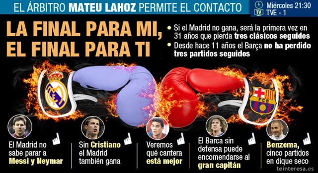 Dos equipos, dos estados anímicos, una copa