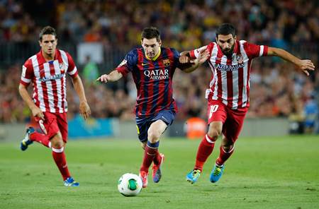 Barcelona y Atlético firman tablas en un apasionante partido