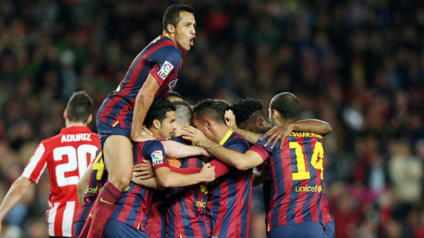 El Barça no se rinde en la Liga