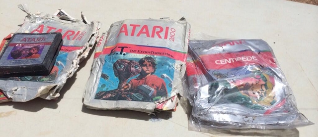 Una excavación encuentra cientos de cartuchos del peor videojuego de la historia