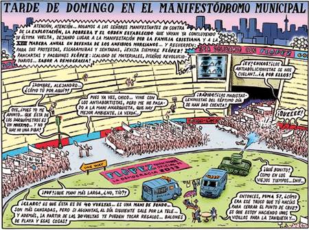 Un manifestodromo sería inconstitucional