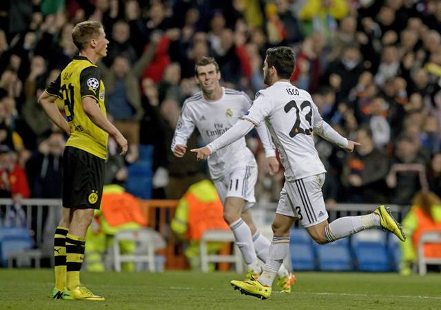 El Madrid golea al Dortmund
