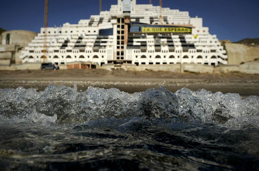Finaliza la acción de Greanpeace en El Algarrobico