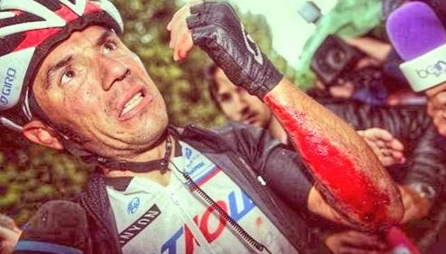 Purito Rodriguez abandona el Giro