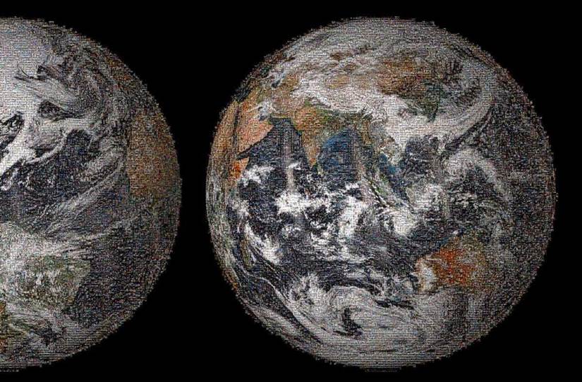 Primeras imágenes del 'Global Selfie' de la NASA