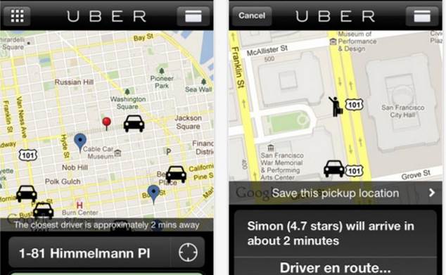Los taxistas en pie de guerra contra UBER