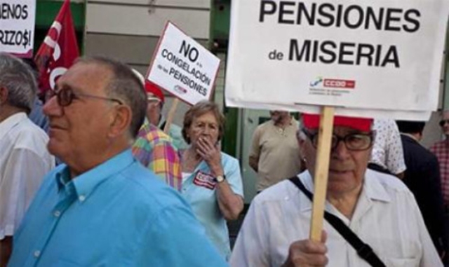 Cuatro años de hachazo a los pensionistas