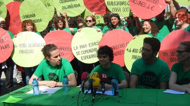 La PAH saboteará la campaña del PP
