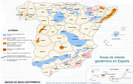 La geotérmica tiene gran potencial en la Península Ibérica