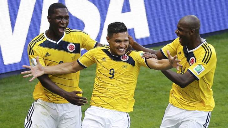 Colombia golea a Grecia liderada por James Rodriguez