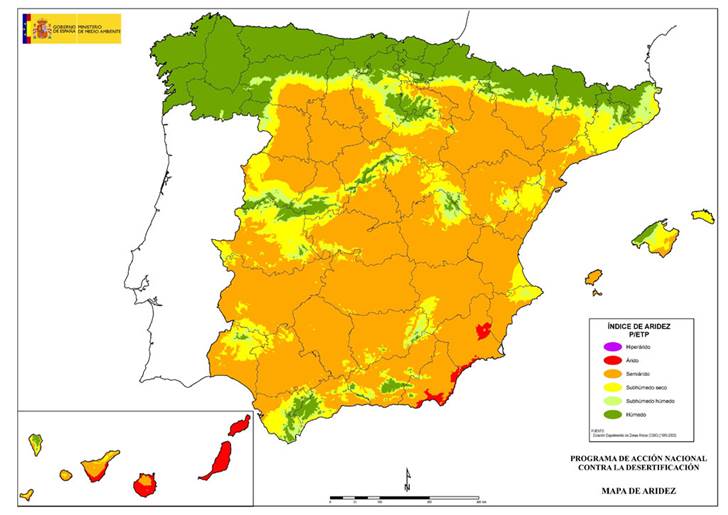 España se desertificará 