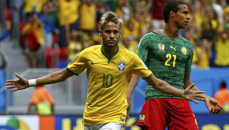 Neymar conduce a Brasil ante Chile