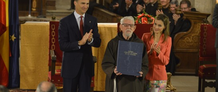 El primer discurso del fúturo Rey se  centra en Mas