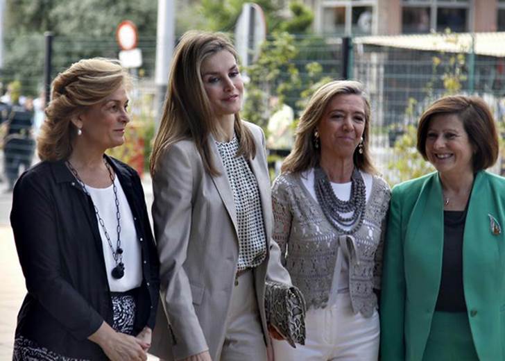 Letizia sigue los pasos de la Reina Sofía