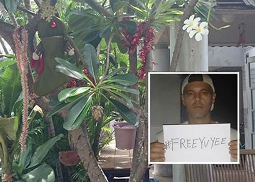 Frank Cuesta sigue luchando por la liberación de su mujer