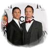 Neil Patrick Harris y David Burtka en los Tony Awards 2014