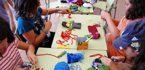Los campamentos urbanos de Save the children