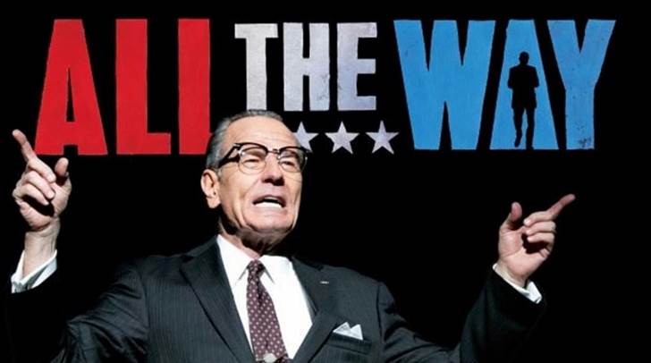Spielberg y Cranston juntos en 'All the Way'
