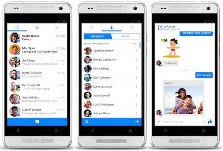 Facebook Messenger se hace imprescindible