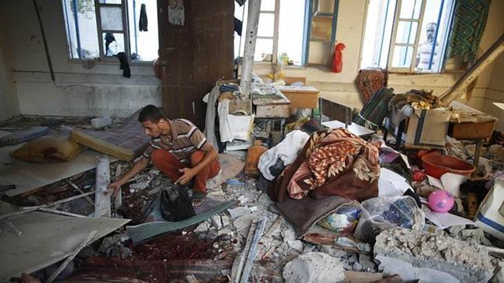 Israel no respeta ni las escuelas de la ONU