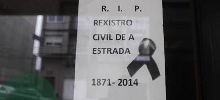 Un registrador privatiza el Registro Civil