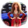 Nadia Buari en los BET Awards 2014