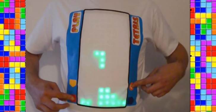 Juega al tetris en tu camiseta