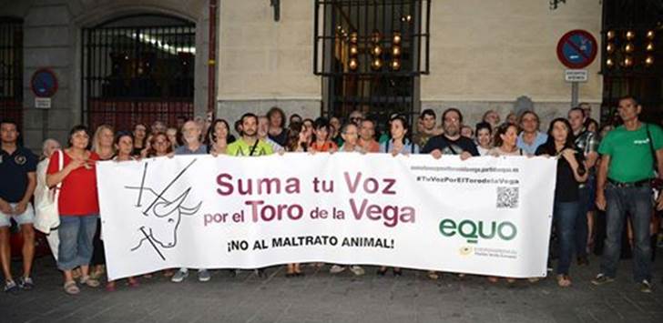 Amenazar a los defensores del Toro de la Vega quita toda legitimidad a los animalistas que lo practican