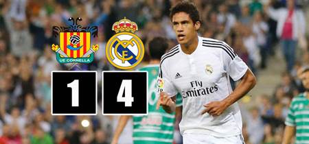 El Real Madrid supera al Cornellá sin problemas