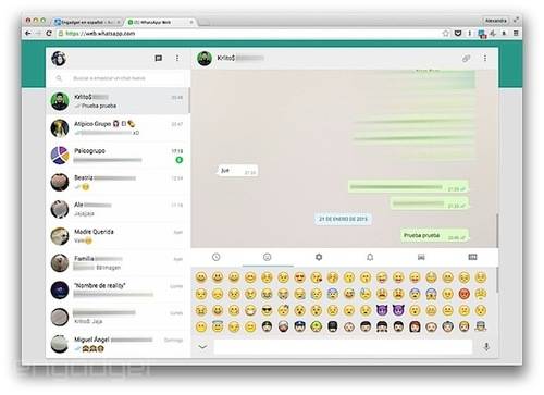 Whatsapp llega a la web