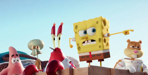 Bob Esponja, líder absoluto en la taquilla española